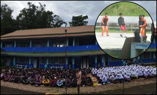 OSIS SMKN2 PAdang Panjang Meriahkan Sekolah Menjelang Penerimaan Lapor